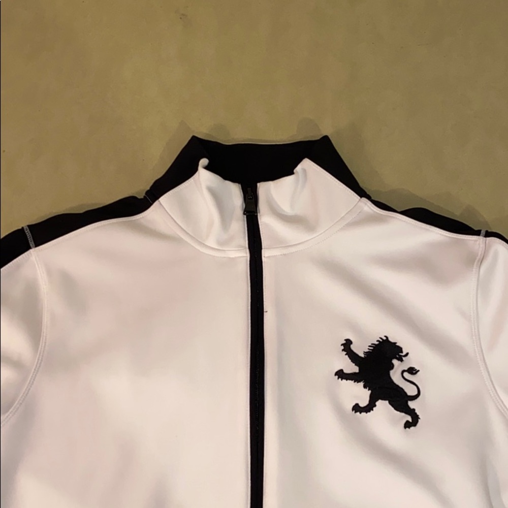Men’s Medium White full-zip jacket by Express